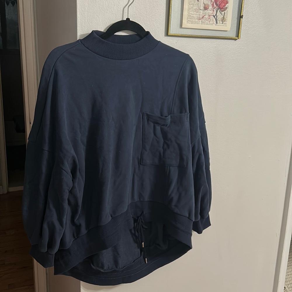 NAP mock neck sweatshirt